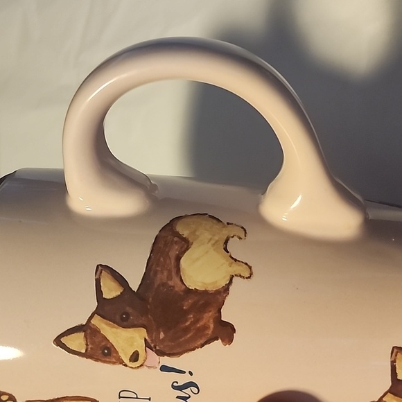 Sheffield home pink ceramic Corgi Mug. - Picture 4 of 7